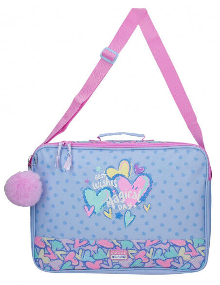 CARTERA EXTRAESCOLAR BEST WISHES MALVA UNICA