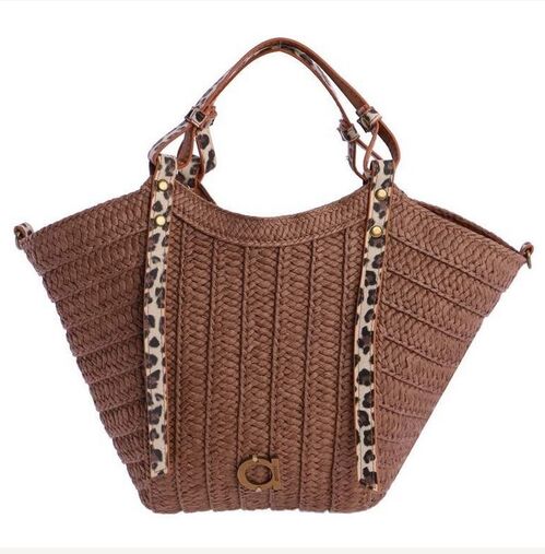BOLSO DE MANO MARRON UNICA