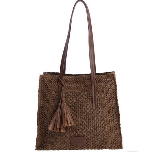SHOPPER MARRON UNICA