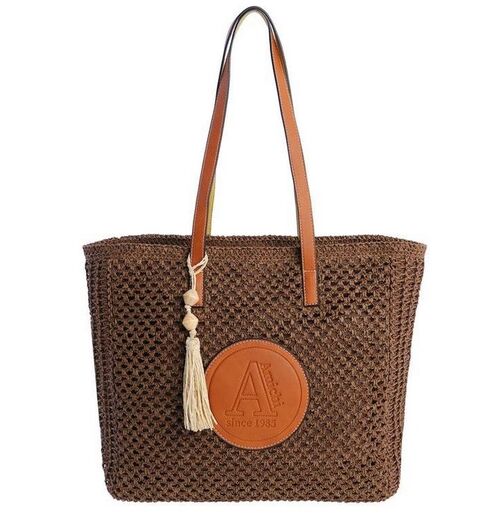 SHOPPER MARRON UNICA
