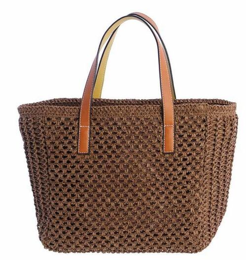 BOLSO DE MANO MARRON UNICA