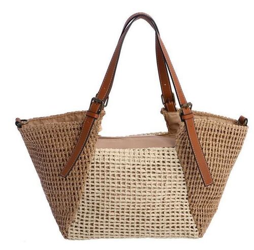 BOLSO DE MANO BEIG UNICA