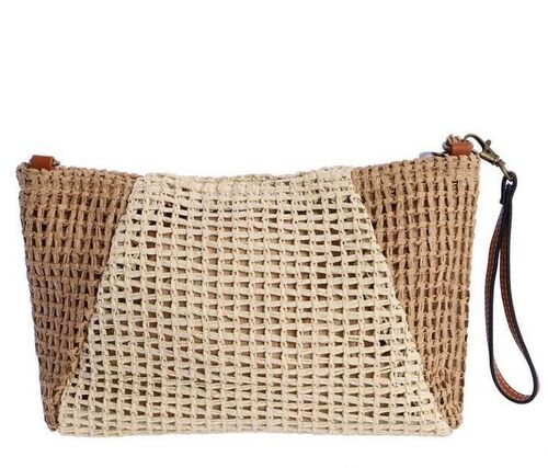 BOLSO DE MANO BEIG UNICA