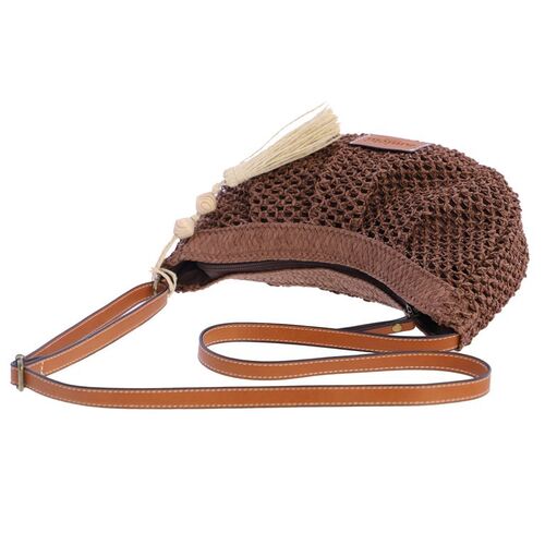 BANDOLERA MARRON UNICA