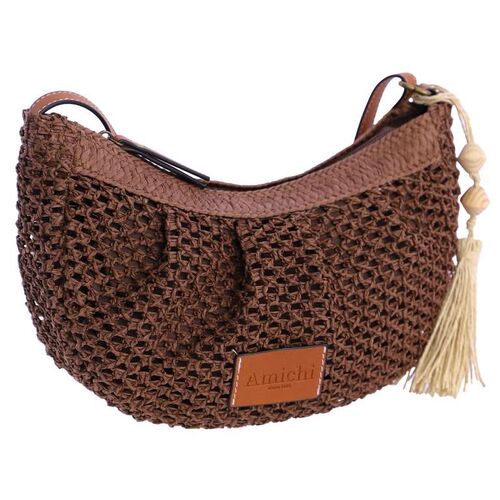 BANDOLERA MARRON UNICA