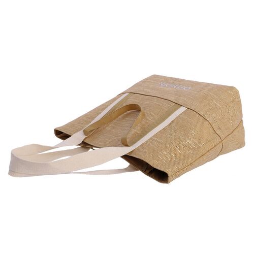 BOLSO DE PLAYA BEIG UNICA