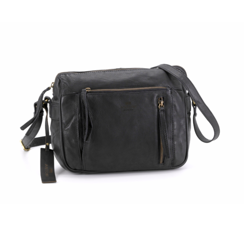 BOLSO VACUNO NEGRO