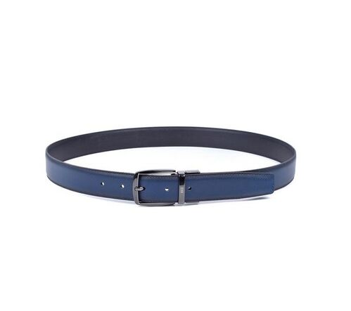 CINTURON CLASICO REV. NEGRO/AZUL 95 CM