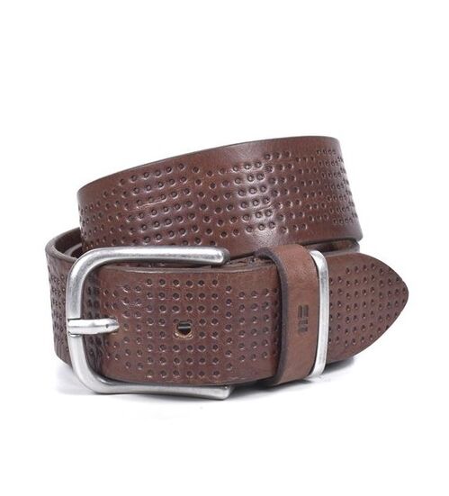 CINTURON JEANS T.100-CUERO