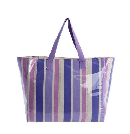 BOLSO DE PLAYA MORADO UNICA