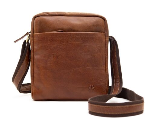 BANDOLERA CRUMPLE CUERO