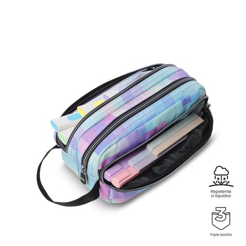 MULTIUSO AGAPEC 3FW GLITTER TURQUESA UNICA