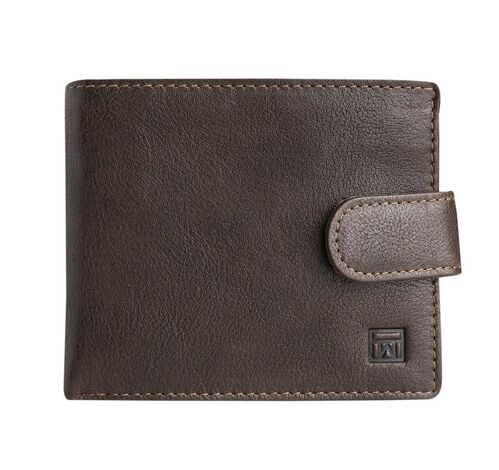 BILLETERO WASH MARRON