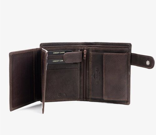 BILLETERO WASH MARRON