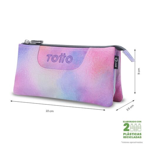 PORTATODO TABLERO 0IN GLITTER MORADO UNICA