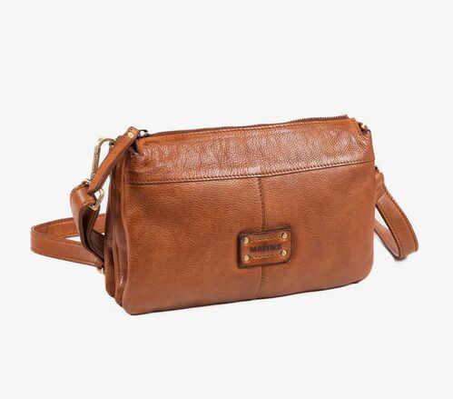 BOLSO PIEL LAVADA CUERO