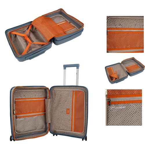 TROLLEY LUTON CELESTE 55 CM