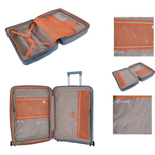 TROLLEY LUTON CELESTE 55 CM