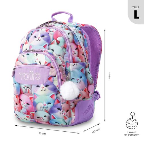 MOCHILA RAYOL 0S6 ROSA UNICA
