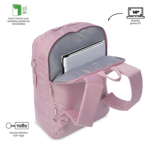 MOCHILA CLOUD M16 NUDE UNICA