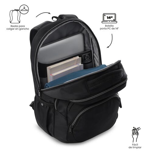 MOCHILA TRACER 4 NGC NEGRO UNICA