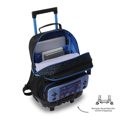 MOCHILA RUE BOMPER VORTEX 5ER AZUL UNICA
