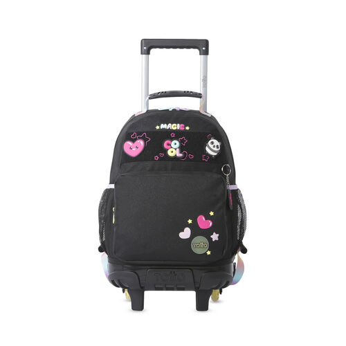 MOCHILA RUE BOMPER GLOWING 0N5 NEGRO UNICA