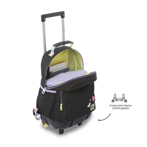 MOCHILA RUE BOMPER GLOWING 0N5 NEGRO UNICA