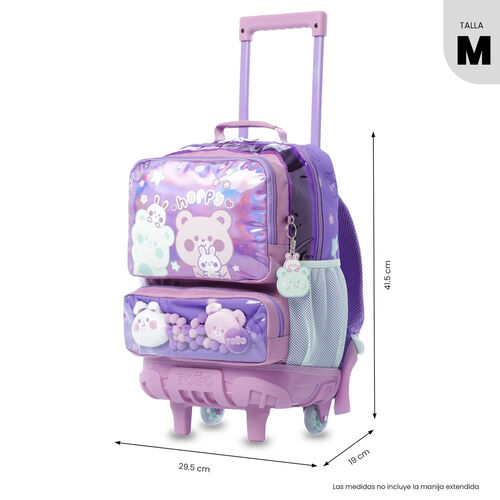 MOCHILA RUE BOMPER FRIENDS PARTY 6M7 MORADO UNICA