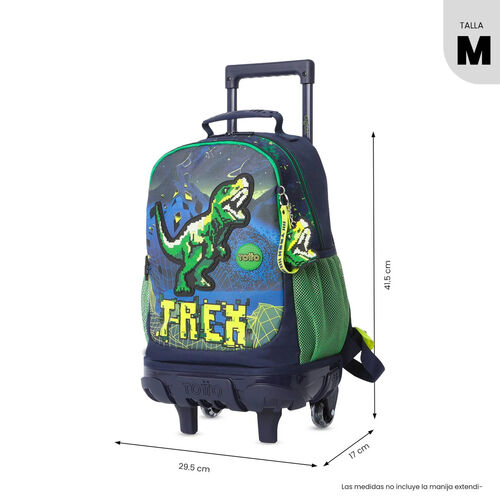 MOCHILA RUE BOMPER DIGISAURIO 6L9 AZUL UNICA