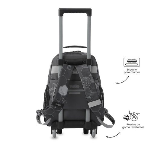 MOCHILA RUE BOMPER CHAMPION 1G8 NEGRO UNICA
