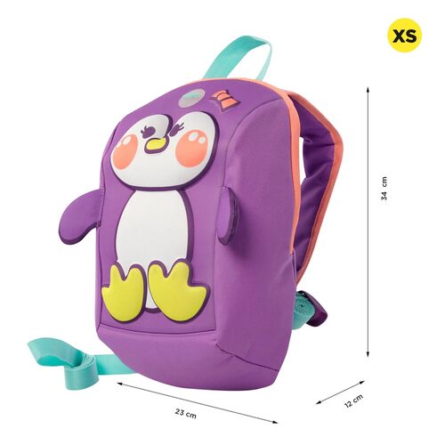 MOCHILA KIDO M36 PINGÜI MALVA UNICA