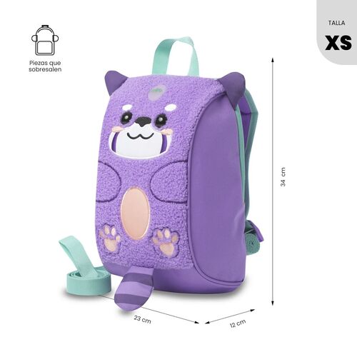 MOCHILA KIDO M36 OSO MORADO UNICA