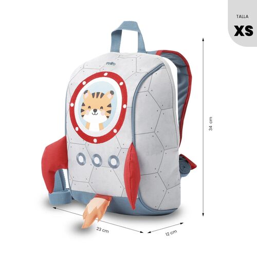 MOCHILA KIDO 2GH GRIS UNICA