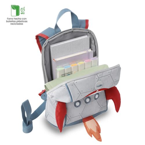 MOCHILA KIDO 2GH GRIS UNICA