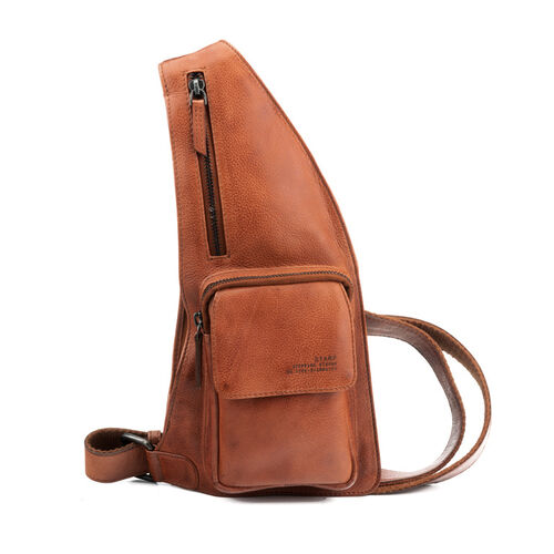 MOCHILA CRUZADA NIHAL CUERO