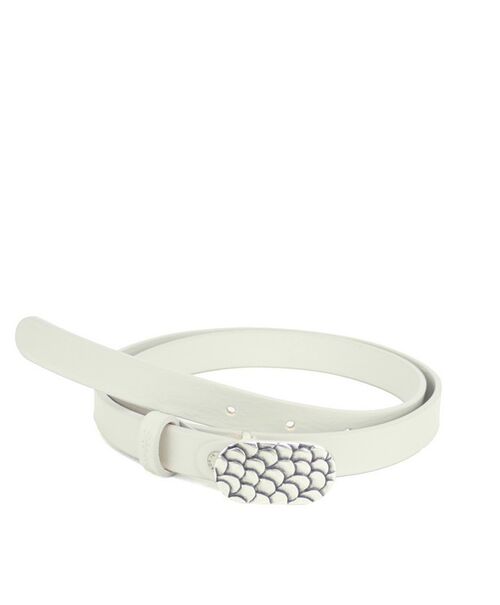 CINTURON VACUNO T.90 BLANCO