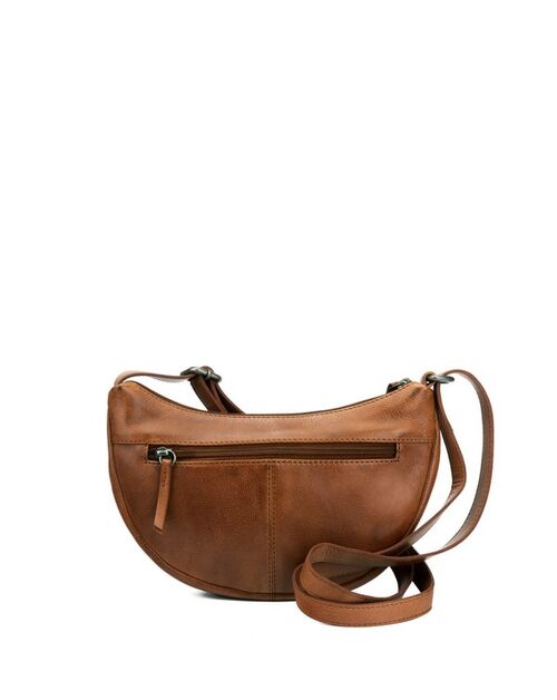 BOLSO MEDIA LUNA CHARA STAMP