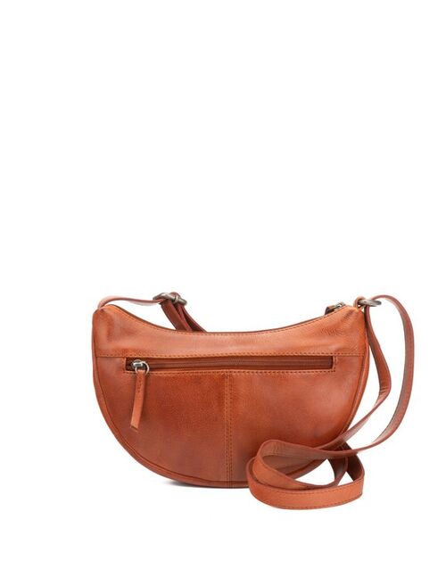 BOLSO MEDIA LUNA CHARA STAMP