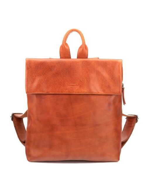 MOCHILA CHARA CUERO