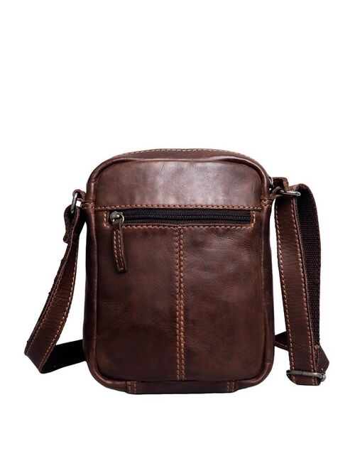 BANDOLERA TICHI MARRON UNICA