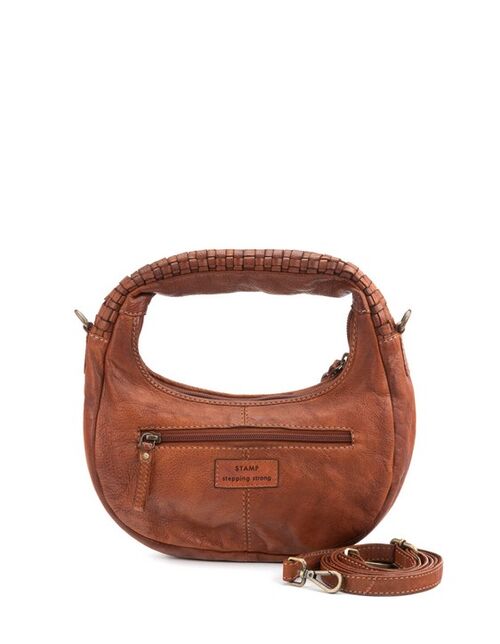 BOLSO HOMBRO MEDIA LUNA TRENA STAMP