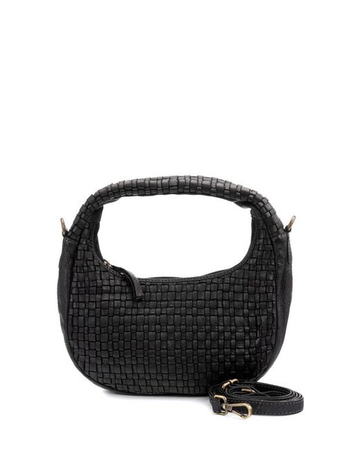 BOLSO HOMBRO MEDIA LUNA TRENA STAMP