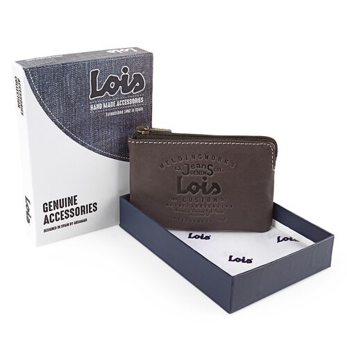 MONEDERO LOIS CAB. MARRON OSCURO