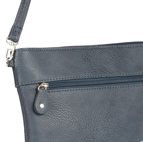 CARTERA MANO AZUL
