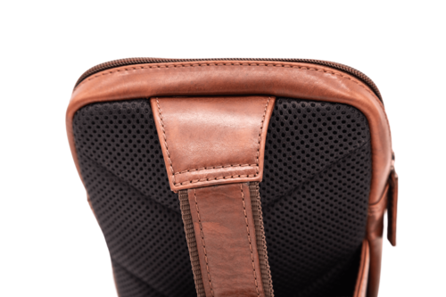 BANDOLERA GALAN MARRON UNICA