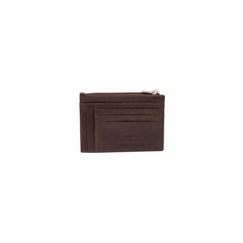 TARJETERO RUSTICA MARRON UNICA