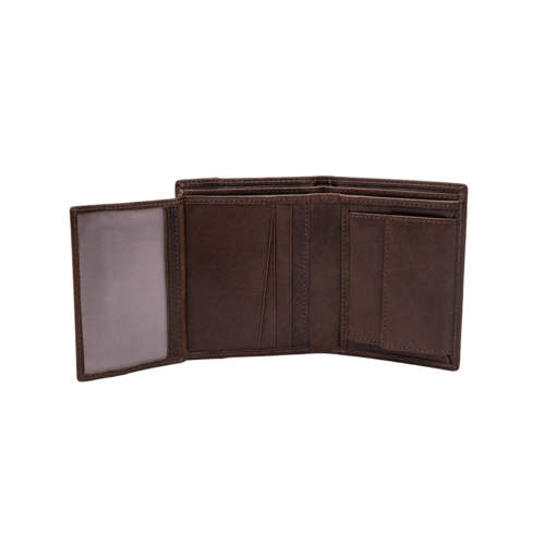 BILLETERO RUSTICA MARRON UNICA