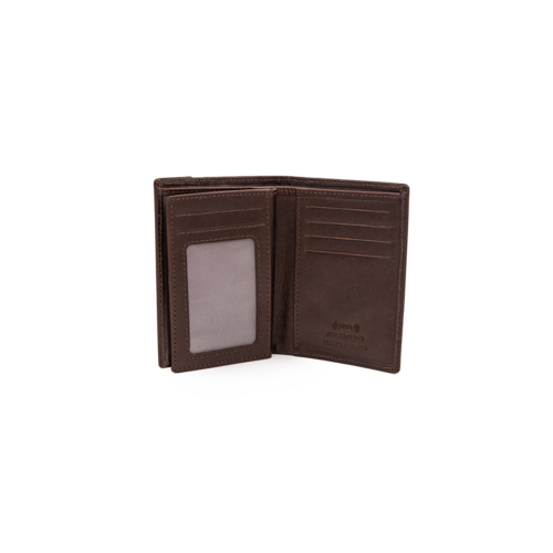 BILLETERO RUSTICA MARRON UNICA