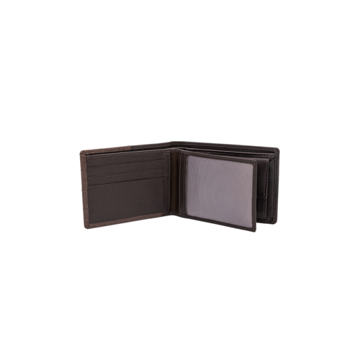 BILLETERO LINEAL MARRON UNICA